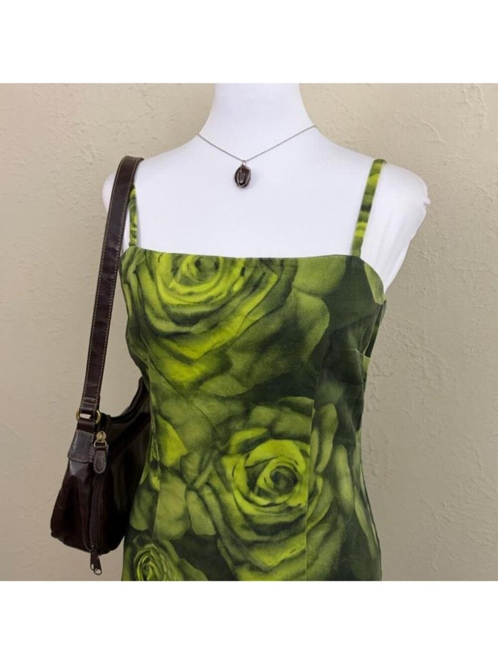 90s floral boho grunge dress - Picture 2 of 8